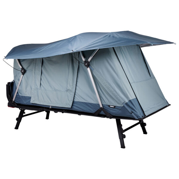 La tente montée sur barre d'attelage Thule Outset élèvera votre expérience de plein air et offre un confort et une facilité inégalé d'utilisation. Le CAMPING en Nouvelle Calédonie n'aura plus de secret pour vous !