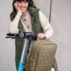 REISENTHEL Classic BackPack M Rhombus Olive – Image 3