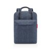 REISENTHEL Allday Backpack M Herringbone Dark Blue