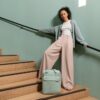 REISENTHEL Allday Backpack M Cord Mint – Image 5