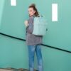 REISENTHEL Allday Backpack M Cord Mint – Image 2
