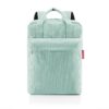 REISENTHEL Allday Backpack M Cord Mint – Image 8
