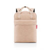 REISENTHEL Allday Backpack M Twist Coffee – Image 4