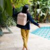 REISENTHEL Allday Backpack M Twist Coffee – Image 6