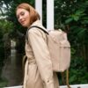 REISENTHEL Allday Backpack M Twist Coffee – Image 12