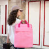 REISENTHEL AllDay Backpack M iso Twist Pink – Image 5