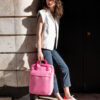 REISENTHEL AllDay Backpack M iso Twist Pink – Image 3