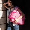 REISENTHEL AllDay Backpack M iso Twist Pink – Image 2