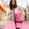 REISENTHEL Coolerbag S Pocket Twist Pink – Image 5