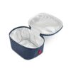 REISENTHEL Coolerbag S Pocket Herringbone Dark Blue – Image 2