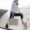 REISENTHEL Coolerbag Herringbone Sand – Image 4