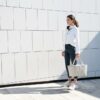 REISENTHEL Coolerbag Herringbone Sand – Image 3