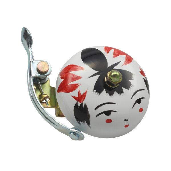 SUZU Bell Hand Painted : Un savoir-faire japonais au service de votre vélo Fabriquée au Japon, la SUZU Bell Steel est déclinée en coloris : argent, cuivre, doré et noir. Cette sonnette offre une sonorité puissante et cristalline, spécifique à son matériau. Avec un dôme de 45 mm de couleur unie, elle est un accessoire fonctionnel qui reflète l'excellence de l'artisanat japonais.
