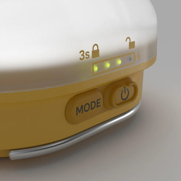 La Silva Glow Recharge est parfaite pour illuminer vos soirées grâce à sa lumière à 360° et ses deux modes : lumière blanche pour les activités et lumière chaude pour une ambiance détendue. Cette lanterne propose quatre niveaux de luminosité, dont un mode économique de 5 lumens pour prolonger l’autonomie. Équipée d’un crochet double pour une suspension polyvalente, d’une base antidérapante et d’une fonction verrouillage, elle est pratique et fiable. Résistante à l’eau (IPX5) et compatible avec des piles alcalines ou une batterie hybride Silva, elle est également fabriquée en matériaux recyclés.