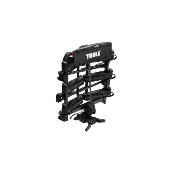 Thule OutPace est une plateforme de vélo légère et compacte capable de transporter jusqu'à trois vélos