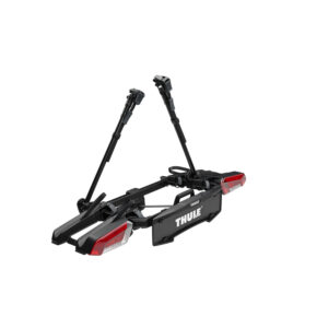 Thule OutPace est une plateforme de vélo légère et compacte capable de transporter jusqu'à trois vélos
