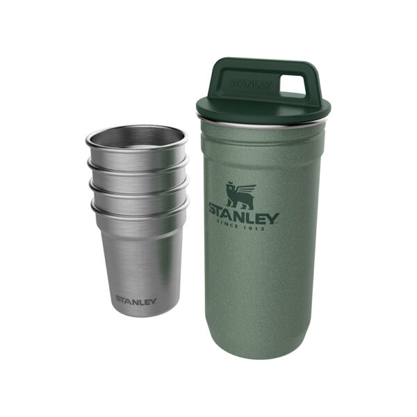STANLEY The Nesting Shot Glass Set -Hammertone Green