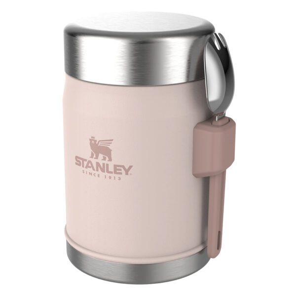 STANLEY The Legendary Food Jar + Spork .4L - Rose Quartz