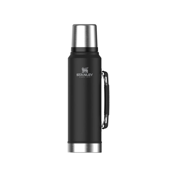 STANLEY The Legendary Classic Bottle 1.0L - Matte Black Pebble – Image 2