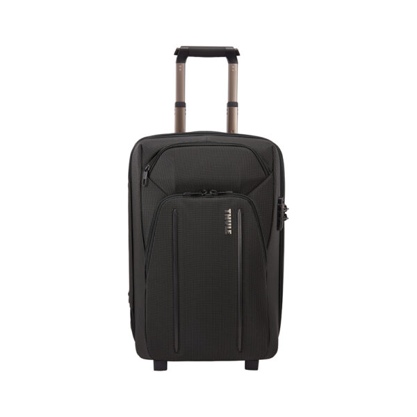 Le sac cabine Thule Crossover 2 est un bagage à main robuste et professionnel, qui s'agrandit pour offrir un espace de rangement supplémentaire et se manie facilement grâce à ses 8 roues multidirectionnelles. Votre prochain vol avec Aircalin à Nouméa est Ready !