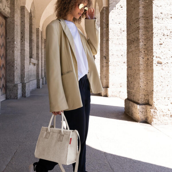 REISENTHEL DAILY SHOPPER XS TEDDY SAND – Image 5