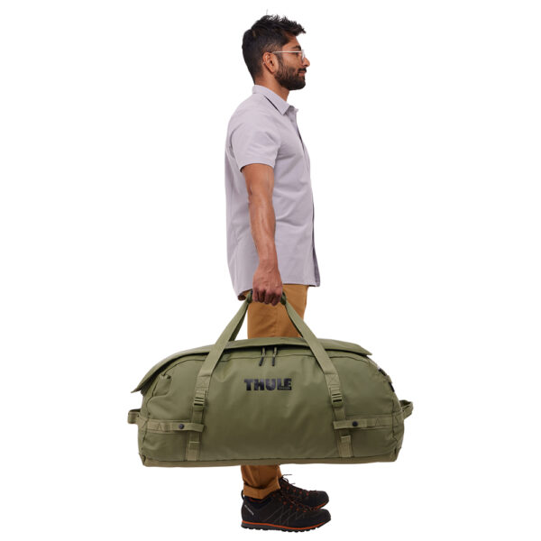 THULE CHASM 130L DUFFEL OLIVINE – Image 7