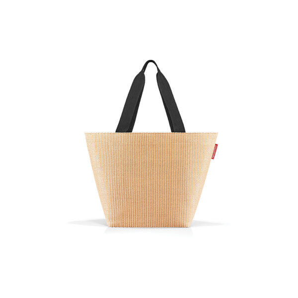 REISENTHEL SHOPPER M RAFFIA BLACK