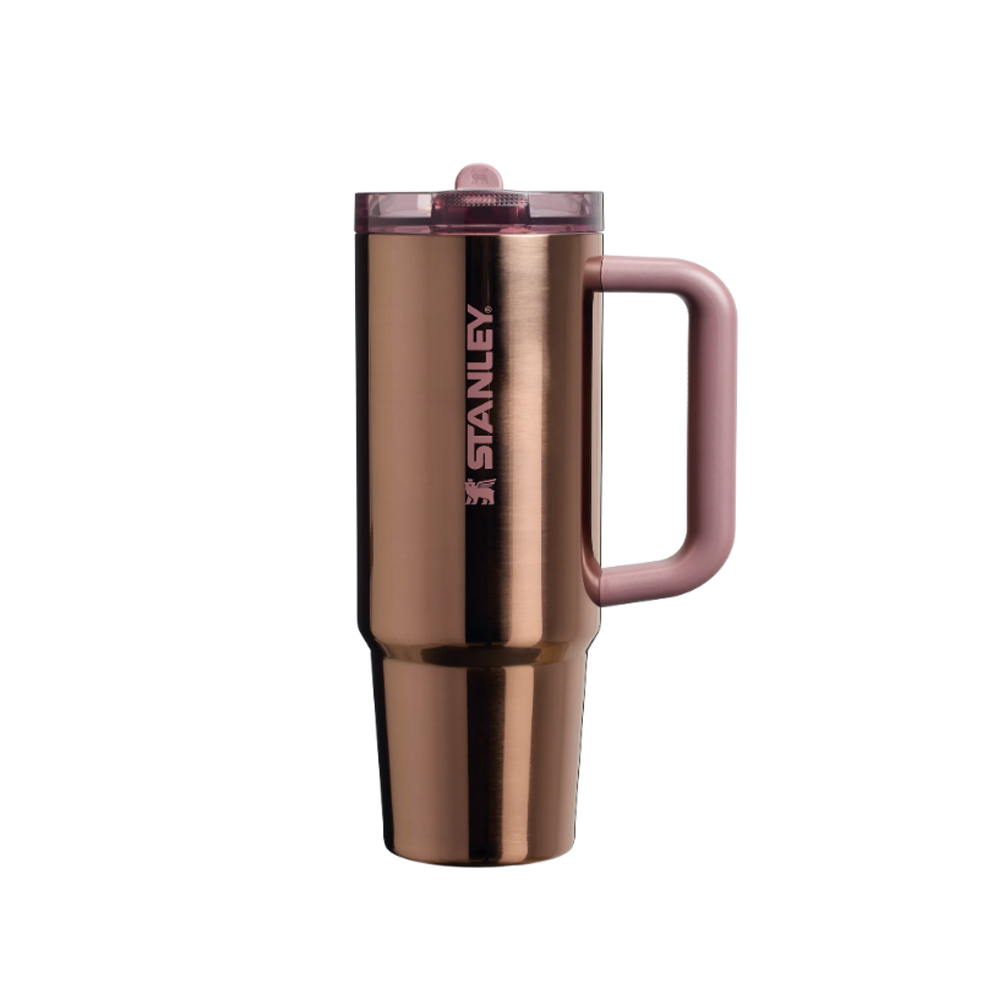 STANLEY Iceflow 2.0 flipstraw tumbler30OZ Polished Rose Gold