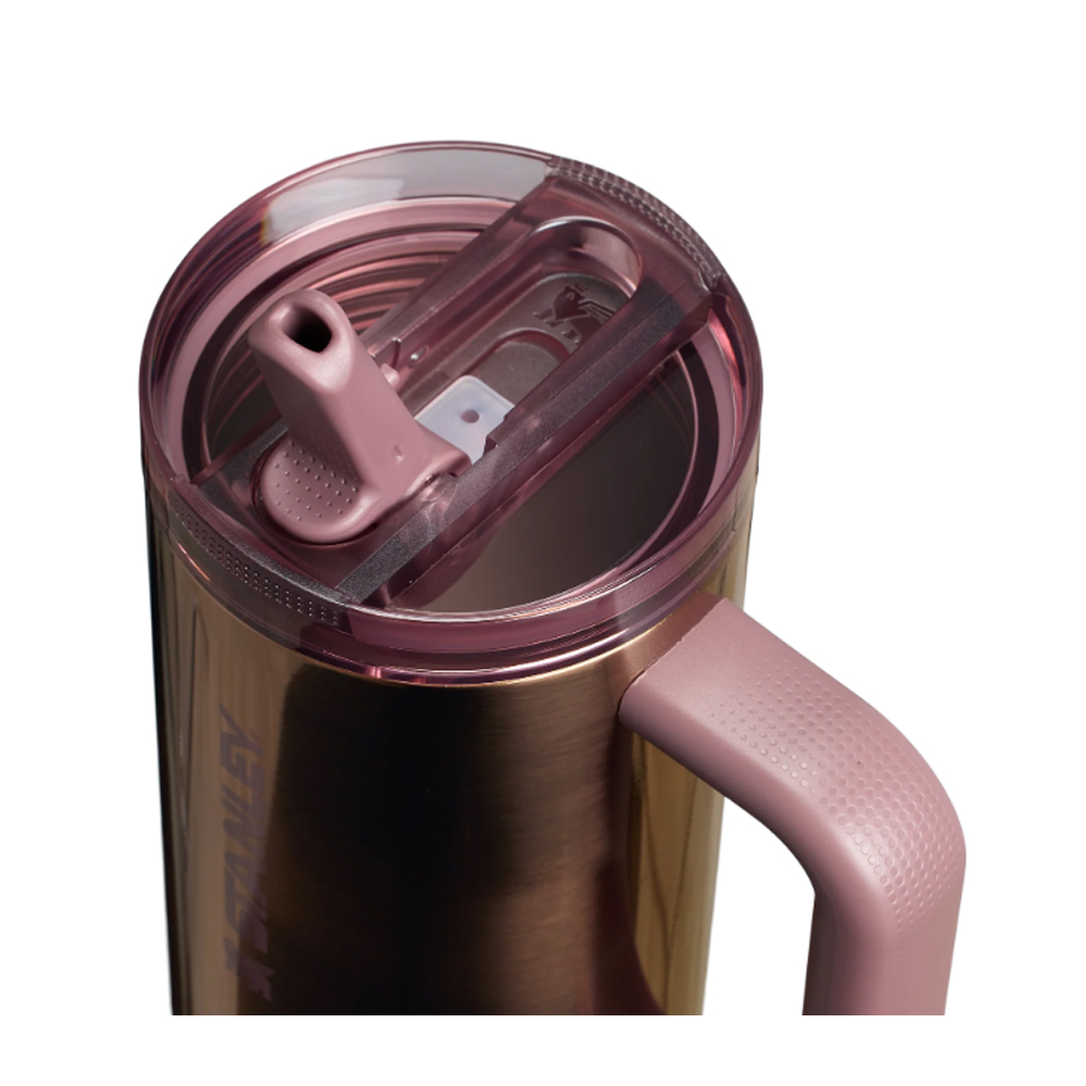 STANLEY Iceflow 2.0 flipstraw tumbler30OZ Polished Rose Gold – Image 3