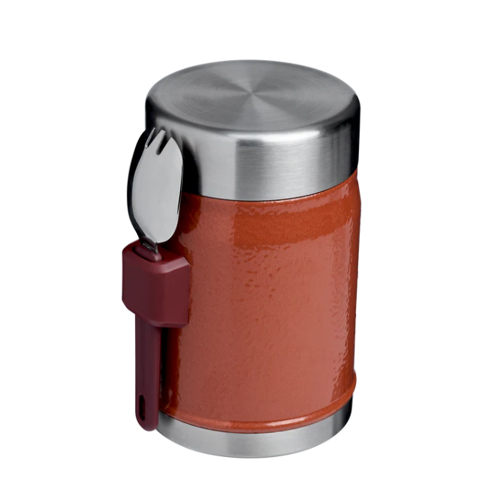 STANLEY The Legendary Food Jar + Spork .4L Hammertone Clay – Image 3