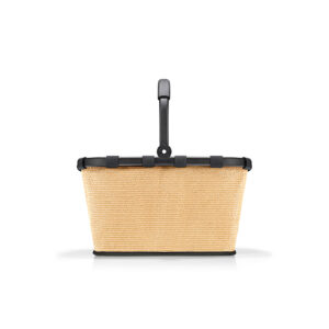 REISENTHEL CARRYBAG FRAME RAFFIA BLACK