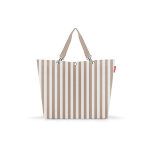 REISENTHEL Shopper XL Summerstripes coffee