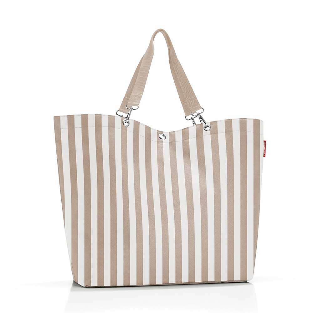 REISENTHEL Shopper XL Summerstripes coffee – Image 2