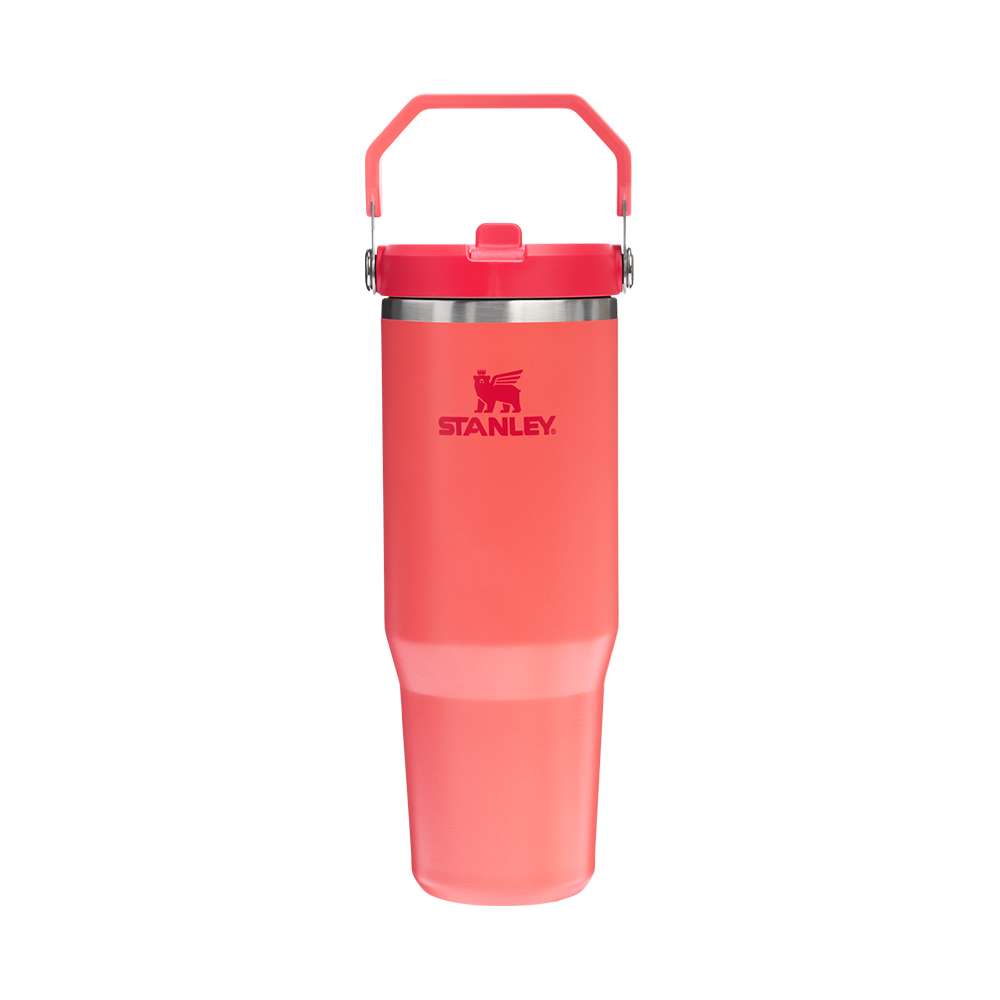 STANLEY Iceflow Flipstraw Tumbler 0.89L Hot Coral