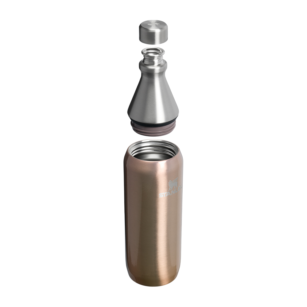 STANLEY The AllDay Slim Bottle 0.6L Pale Gold Shine – Image 3