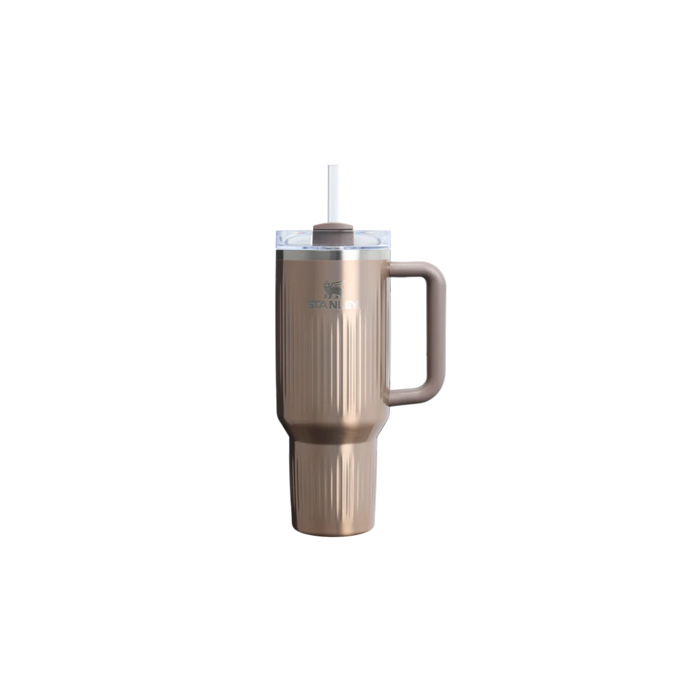 STANLEY The Quencher H2.0 FlowState Tumbler 1.18 L Pale Gold Shine – Image 2